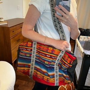 Ecuadorian duffel bag